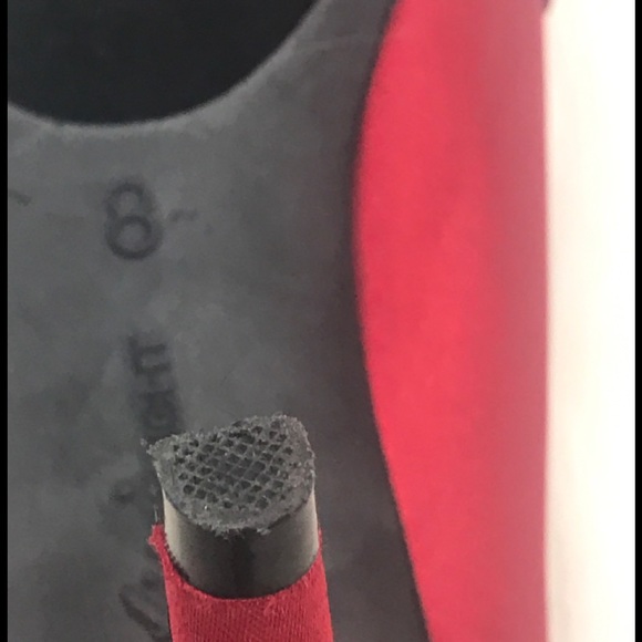 Fiona RED 👠 Sateen Sling Back Heels❤️‍🔥EUC - Picture 2 of 6